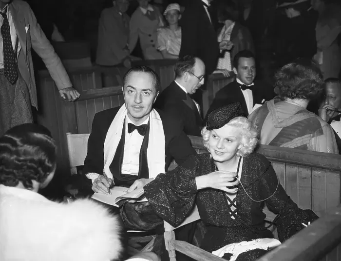 Framed Print : Jean Harlow and William Powell Attending Production Framed Print : Jean Harlow and William Powell Attending Production
