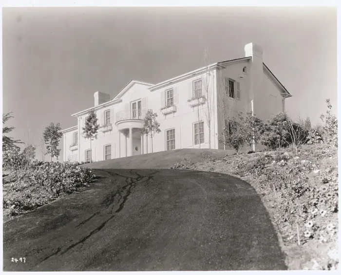 Framed Print : Jean Harlow's Home Framed Print : Jean Harlow's Home