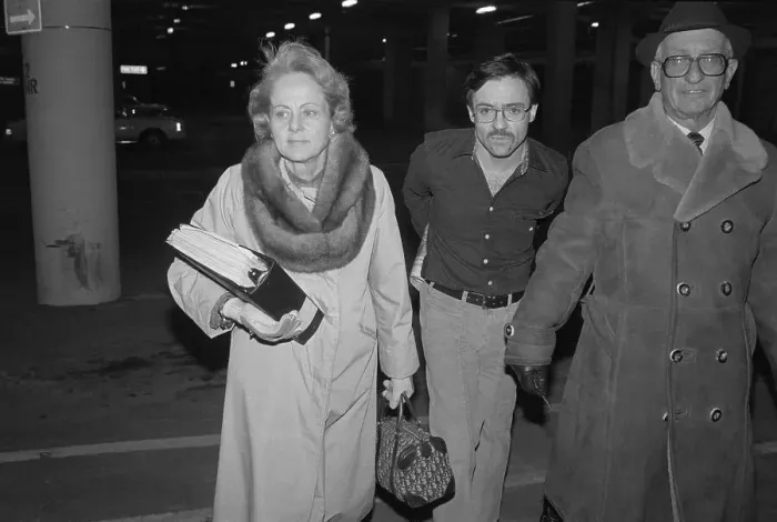 Framed Print : Jean Harris On Way To Courthouse Framed Print : Jean Harris On Way To Courthouse