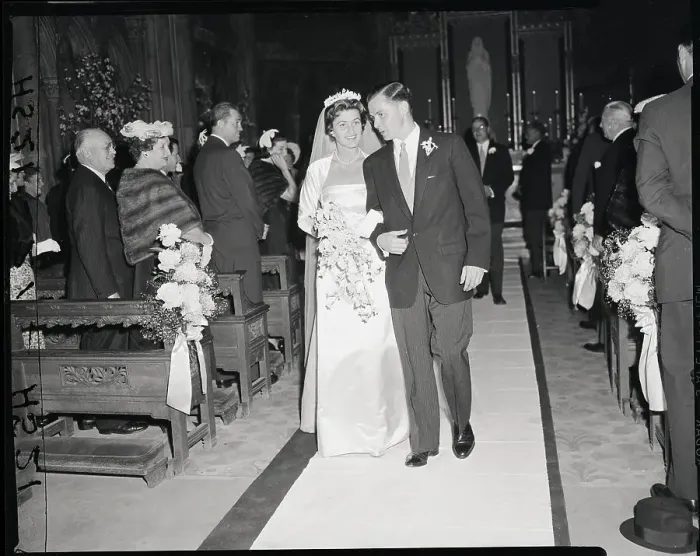 Framed Print : Jean Kennedy And Stephen Smith Wedding Framed Print : Jean Kennedy And Stephen Smith Wedding