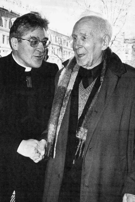 Framed Print : Jean-Marie Lustiger and Henri de Lubac Framed Print : Jean-Marie Lustiger and Henri de Lubac