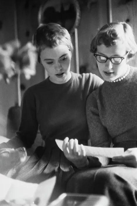 Framed Print : Jean And Mary Ann Seberg Framed Print : Jean And Mary Ann Seberg
