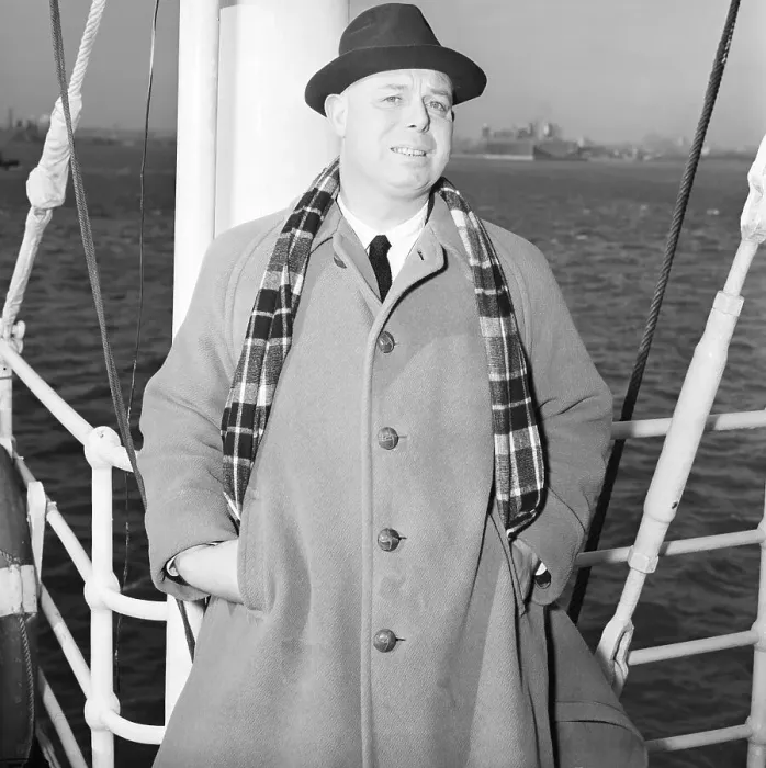 Framed Print : Jean Renoir Aboard Liner Siboney Framed Print : Jean Renoir Aboard Liner Siboney