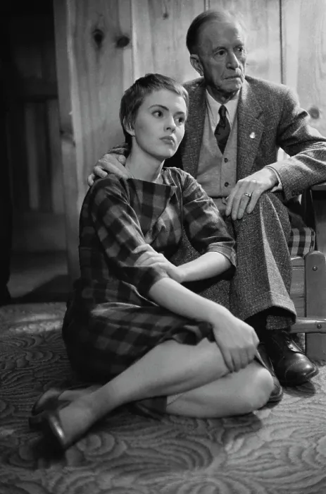 Framed Print : Jean Seberg At Home In Iowa Framed Print : Jean Seberg At Home In Iowa