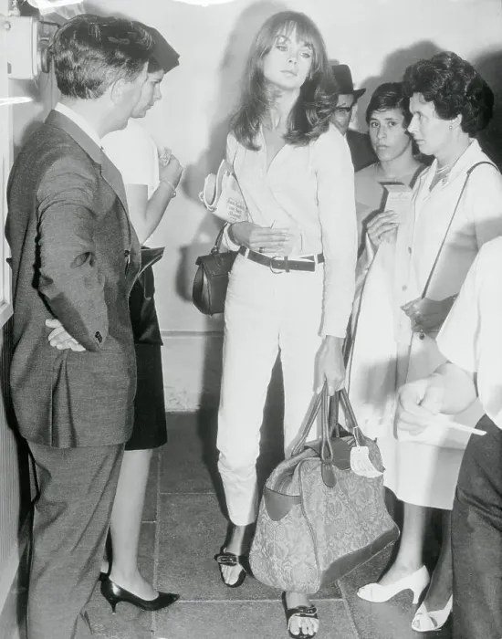 Framed Print : Jean Shrimpton and Others Framed Print : Jean Shrimpton and Others
