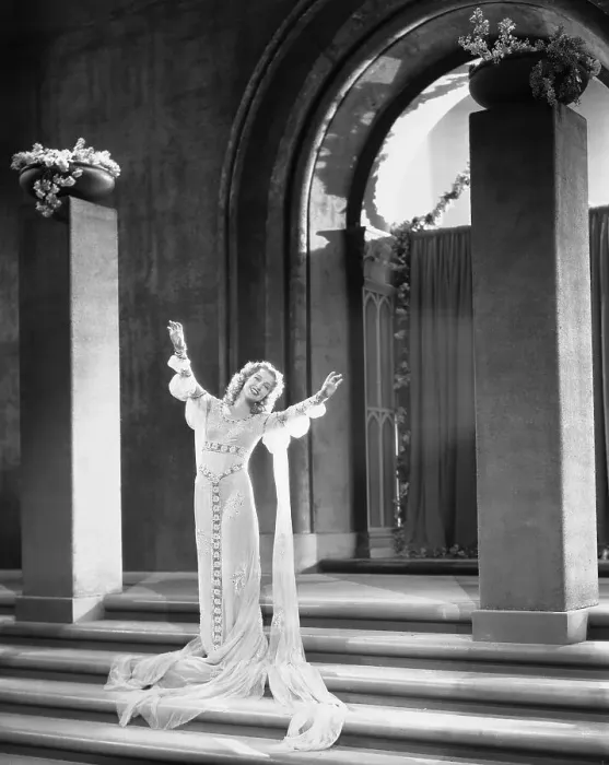 Framed Print : Jeanette MacDonald Wearing Medieval Gown in Rose Marie Framed Print : Jeanette MacDonald Wearing Medieval Gown in Rose Marie