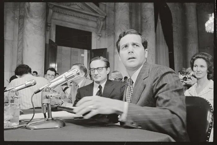 Framed Print : Jeb Stuart Magruder at Watergate Hearing Framed Print : Jeb Stuart Magruder at Watergate Hearing