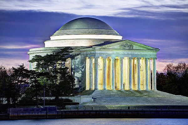 Jefferson Memorial. Thomas Jefferson Memorial, Washington DC District of Columbia