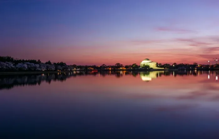 Framed Print : The Jefferson Memorial in Cherry Blossom Season Framed Print : The Jefferson Memorial in Cherry Blossom Season