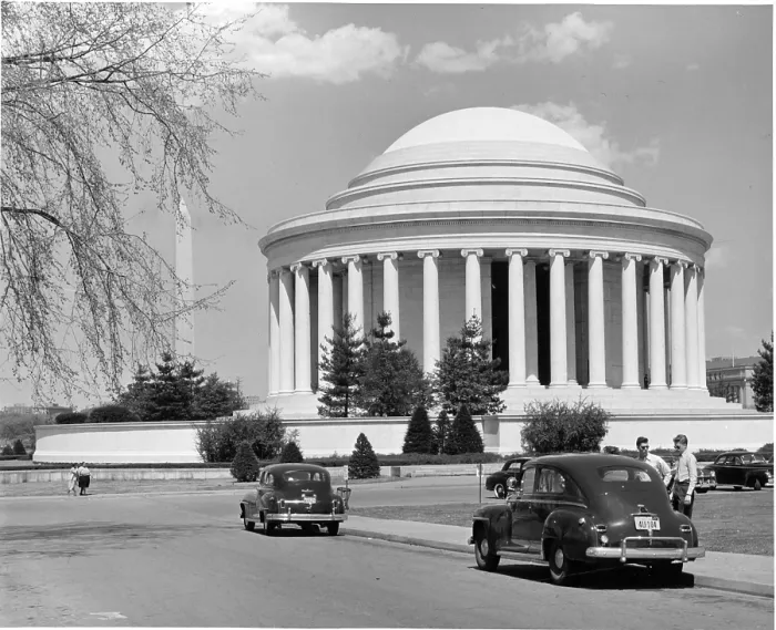 Framed Print : Jefferson Memorial In Washington, DC