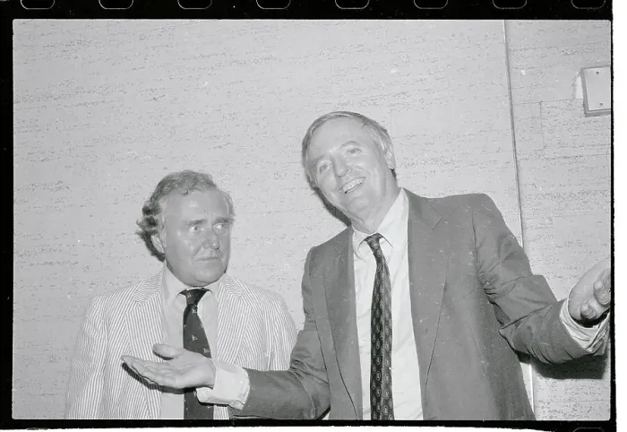 Framed Print : Jeffrey Hart Talking With William F. Buckley Framed Print : Jeffrey Hart Talking With William F. Buckley