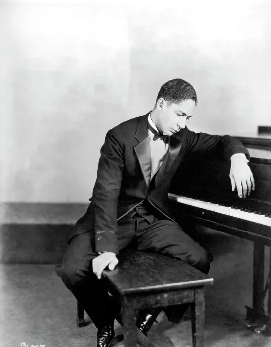 Framed Print : Jelly Roll Morton at the Piano Framed Print : Jelly Roll Morton at the Piano