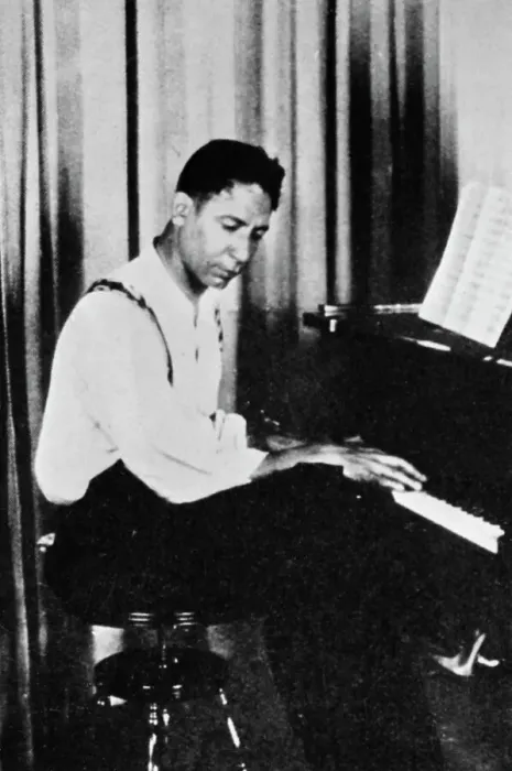 Framed Print : Jelly Roll Morton Playing the Piano Framed Print : Jelly Roll Morton Playing the Piano