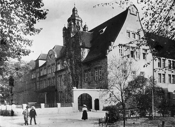 Jena. circa 1910: Jena University in Germany. (Photo by Hulton Archive / Getty Images)