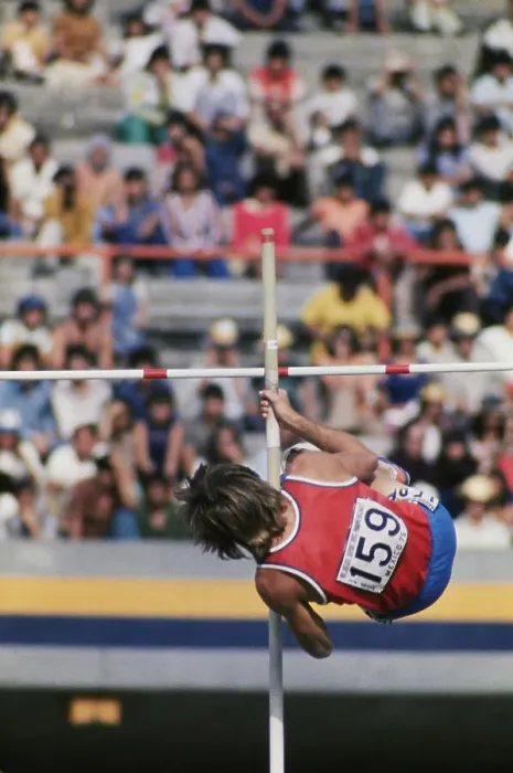 Framed Print : Jenner Pole-Vaulting Framed Print : Jenner Pole-Vaulting
