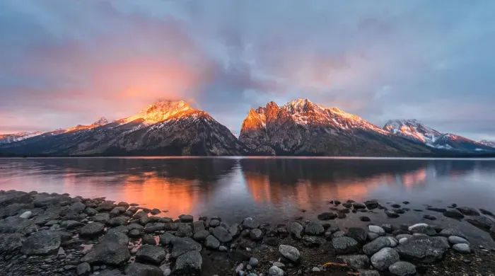 Framed Print : Jenny Lake Sunrise Framed Print : Jenny Lake Sunrise