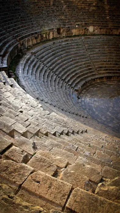 Framed Print : Jerash Roman AmphiTheatre or South Theatre Framed Print : Jerash Roman AmphiTheatre or South Theatre
