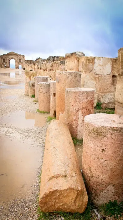 Framed Print : Jerash South Gate and Hippodrome Framed Print : Jerash South Gate and Hippodrome
