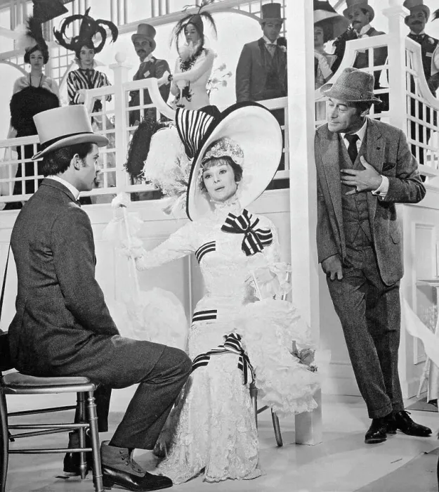 Framed Print : Jeremy Brett, Audrey Hepburn and Rex Harrison in My Fair Lady Framed Print : Jeremy Brett, Audrey Hepburn and Rex Harrison in My Fair Lady