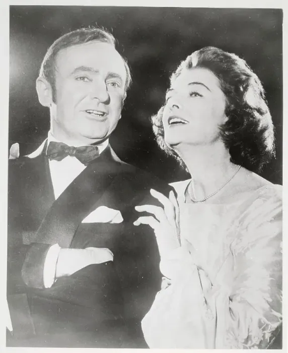 Framed Print : Jerome Kilty and Myrna Loy Framed Print : Jerome Kilty and Myrna Loy