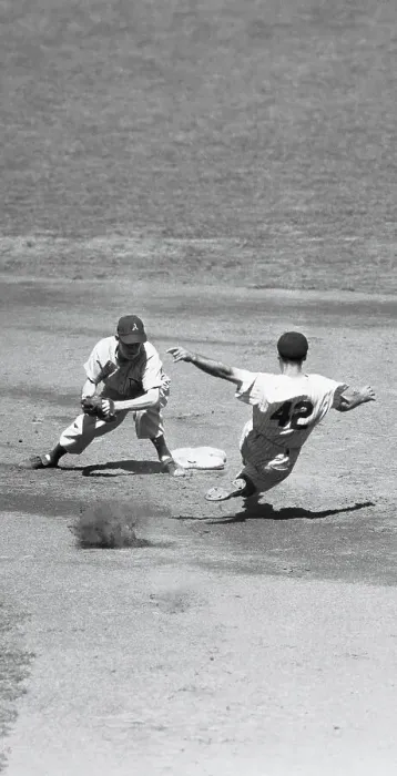 Framed Print : Jerry Coleman Out at Second Base Framed Print : Jerry Coleman Out at Second Base
