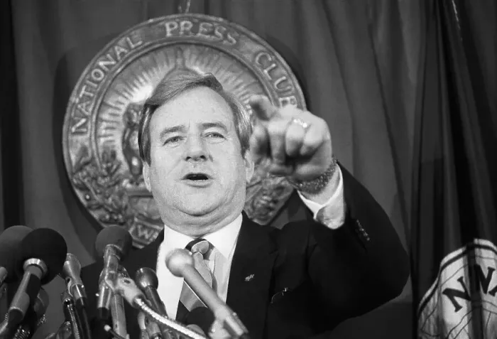 Framed Print : Jerry Falwell Announces Liberty Federation Framed Print : Jerry Falwell Announces Liberty Federation