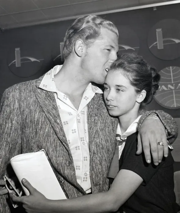 Framed Print : Jerry Lee Lewis and His Young Bride Framed Print : Jerry Lee Lewis and His Young Bride