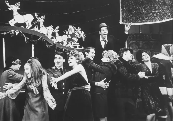 Framed Print : Jerry Orbach and Cast on Stage in Promises, Promises Framed Print : Jerry Orbach and Cast on Stage in Promises, Promises