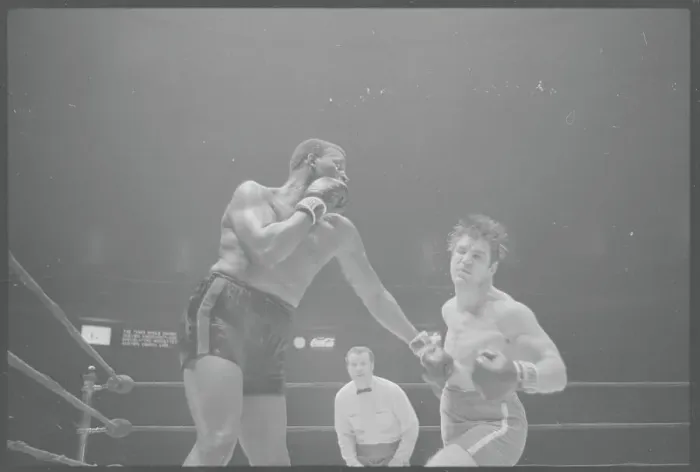 Framed Print : Jerry Quarry and Buster Mathis in Boxing Action Framed Print : Jerry Quarry and Buster Mathis in Boxing Action
