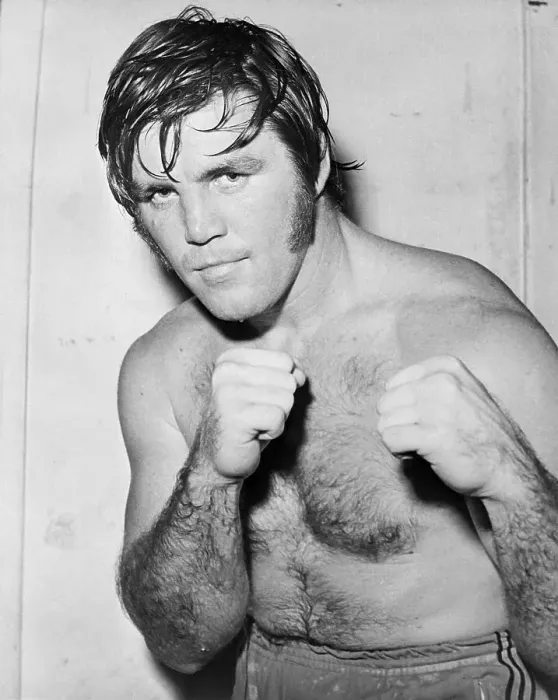 Framed Print : Jerry Quarry Posing in Boxing Form Framed Print : Jerry Quarry Posing in Boxing Form