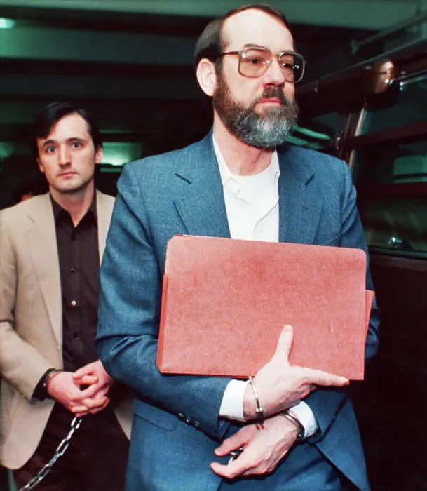 Framed Print : Jerry Whitworth Arriving at Federal Building Framed Print : Jerry Whitworth Arriving at Federal Building