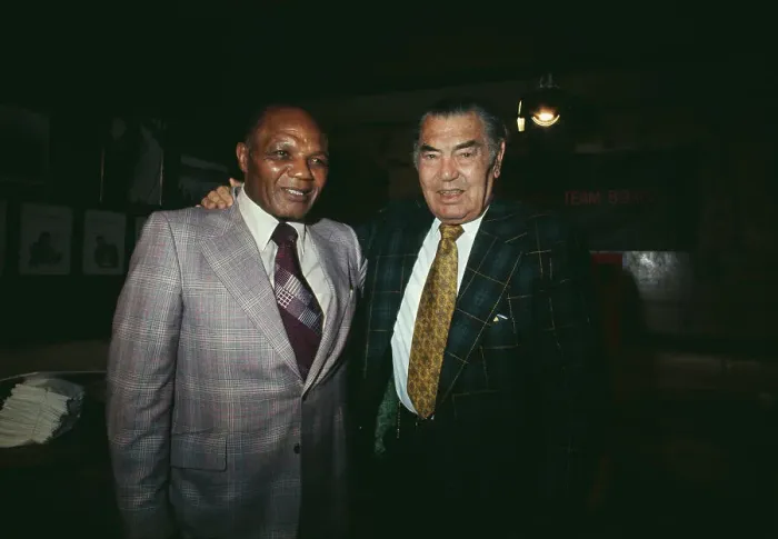 Framed Print : Jersey Joe Walcott And Jack Dempsey Framed Print : Jersey Joe Walcott And Jack Dempsey