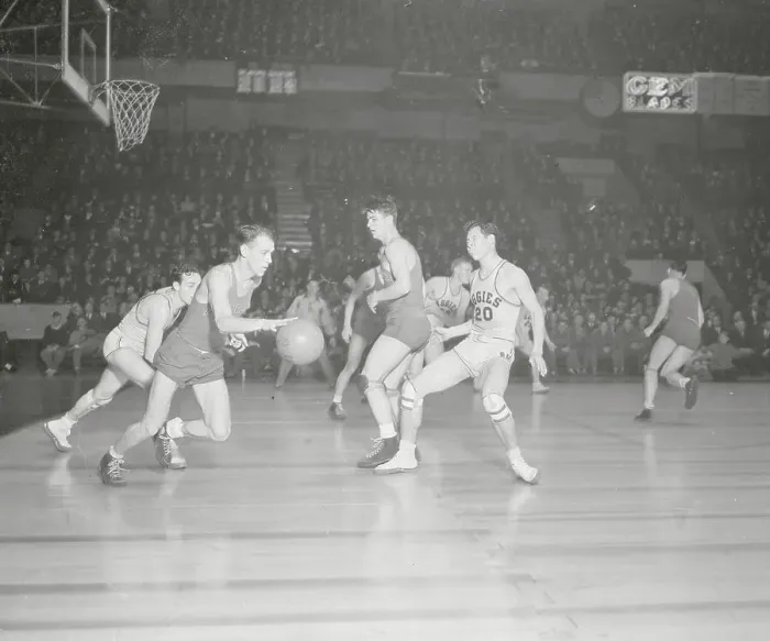 Framed Print : Jess Resnick Controlling the Basketball