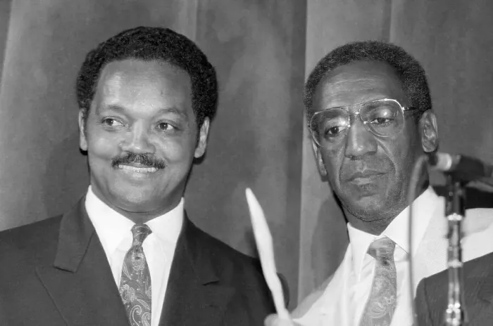 Framed Print : Jesse Jackson and Bill Cosby Framed Print : Jesse Jackson and Bill Cosby