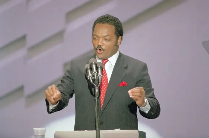 Framed Print : Jesse Jackson Giving Speech Framed Print : Jesse Jackson Giving Speech