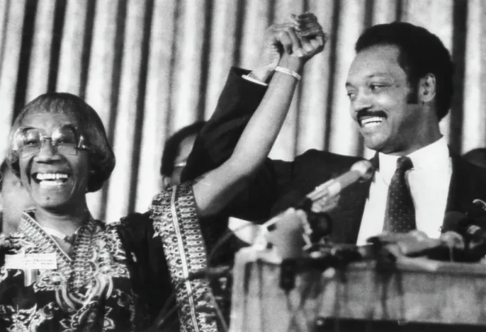 Framed Print : Jesse Jackson With Representative Shirley Chisholm Framed Print : Jesse Jackson With Representative Shirley Chisholm