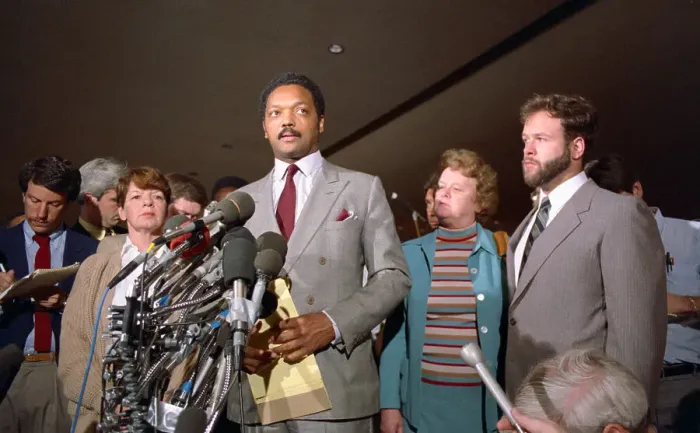 Framed Print : Jesse Jackson Speaking Framed Print : Jesse Jackson Speaking