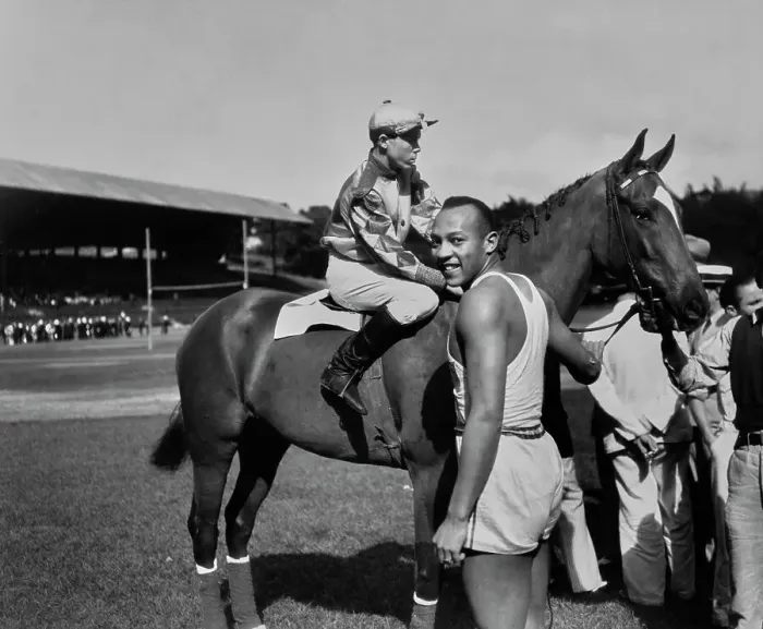 Framed Print : Jesse Owens In Cuba Framed Print : Jesse Owens In Cuba