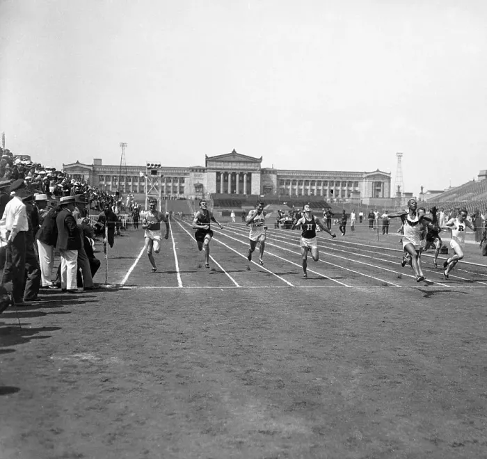 Framed Print : Jesse Owens Winning 100 Meter Dash Framed Print : Jesse Owens Winning 100 Meter Dash