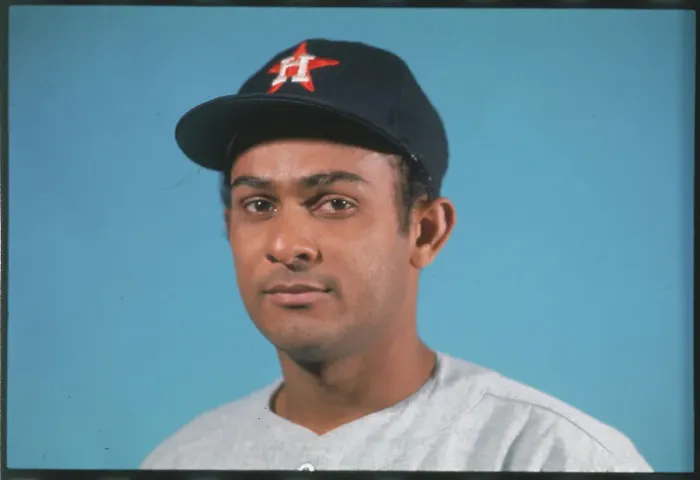 Framed Print : Jesus Alou Posing for Camera