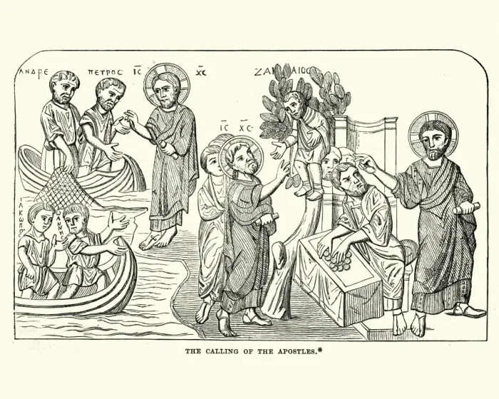 Framed Print : Jesus, Calling of the Apostles Framed Print : Jesus, Calling of the Apostles