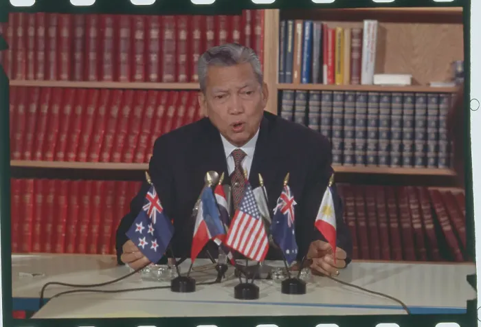 Framed Print : Jesus Vargas Giving a Speech