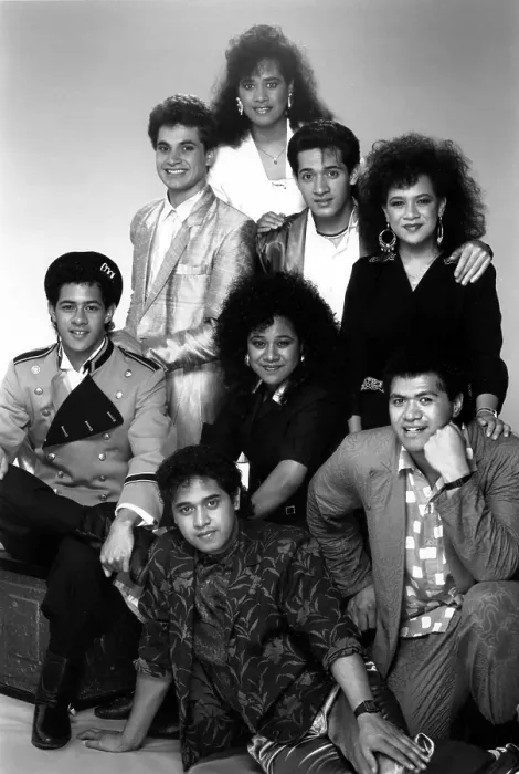 Framed Print : The Jets Family Pop Group Framed Print : The Jets Family Pop Group