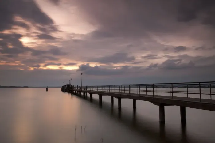 Framed Print : Jetty in Mannenbach on Lake Constance in the evening, Mannenbach, Switzerland, Europe Framed Print : Jetty in Mannenbach on Lake Constance in the evening, Mannenbach, Switzerland, Europe