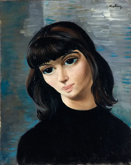 Framed Print : Jeune Femme Brune
