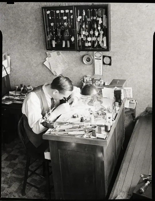 Framed Print : Jeweller At Work Framed Print : Jeweller At Work