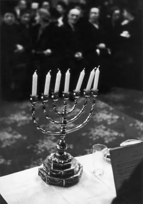 Framed Print : Jewish Candles Framed Print : Jewish Candles