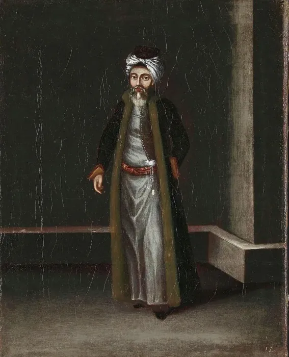 Framed Print : Jewish Moneychanger in 1720, France, after a painting by Jean Baptiste Vanmour, Historical, digitally restored reproduction from a 19th century original Framed Print : Jewish Moneychanger in 1720, France, after a painting by Jean Baptiste Vanmour, Historical, digitally restored reproduction from a 19th century original