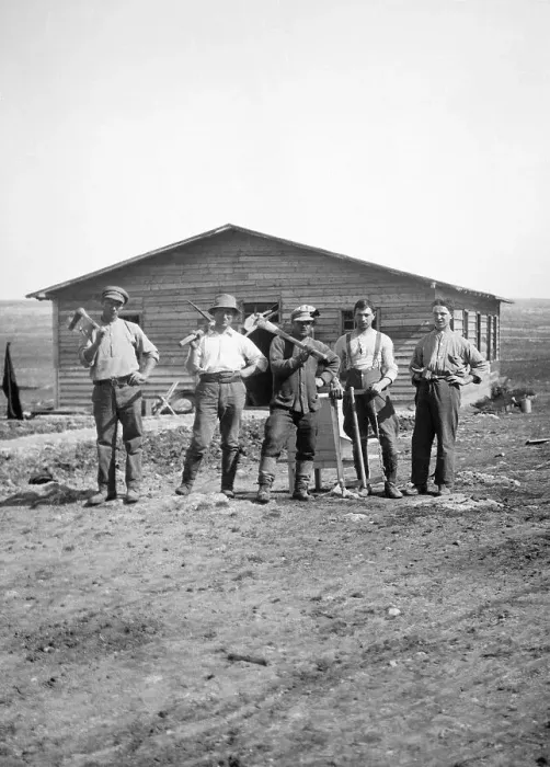 Framed Print : Jewish Settlers In Palestine W / Tools Framed Print : Jewish Settlers In Palestine W / Tools