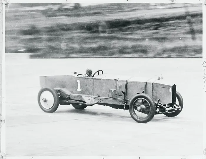 Framed Print : J.G. Parry-Thomas Driving His Race Car Framed Print : J.G. Parry-Thomas Driving His Race Car